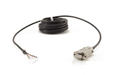 ZCC963 , 15 ft Long , DB9 Female to Cable Assembly