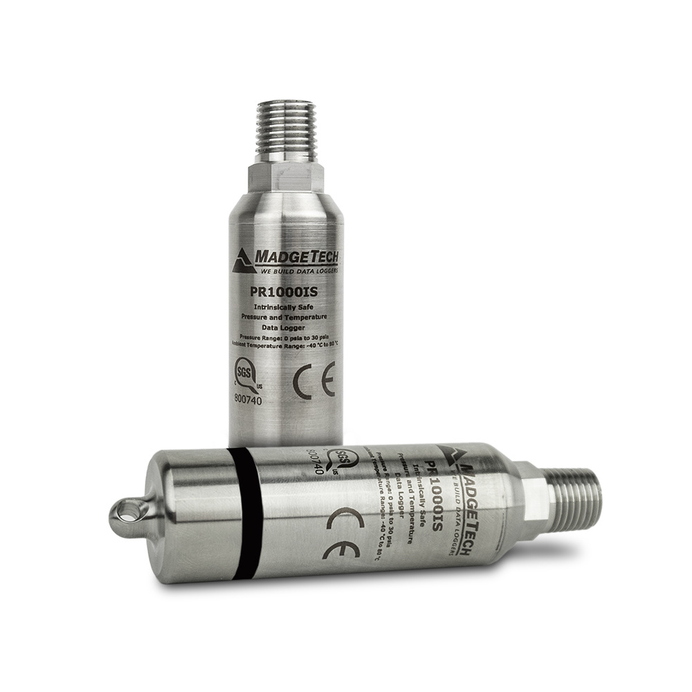 PR1000IS Intrinsiek veilige datalogger voor druk & Temperatuur