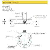 LLB400 Load Button with Threaded/Tapped Holes