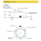 LLB500 - High Capacity Load Button with Threaded/Tapped Holes
