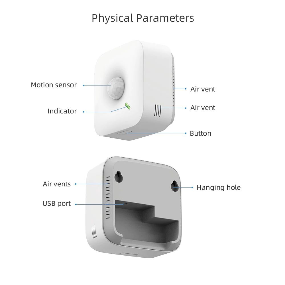 UBIBOT Motion Sensor MS1 met WiFi