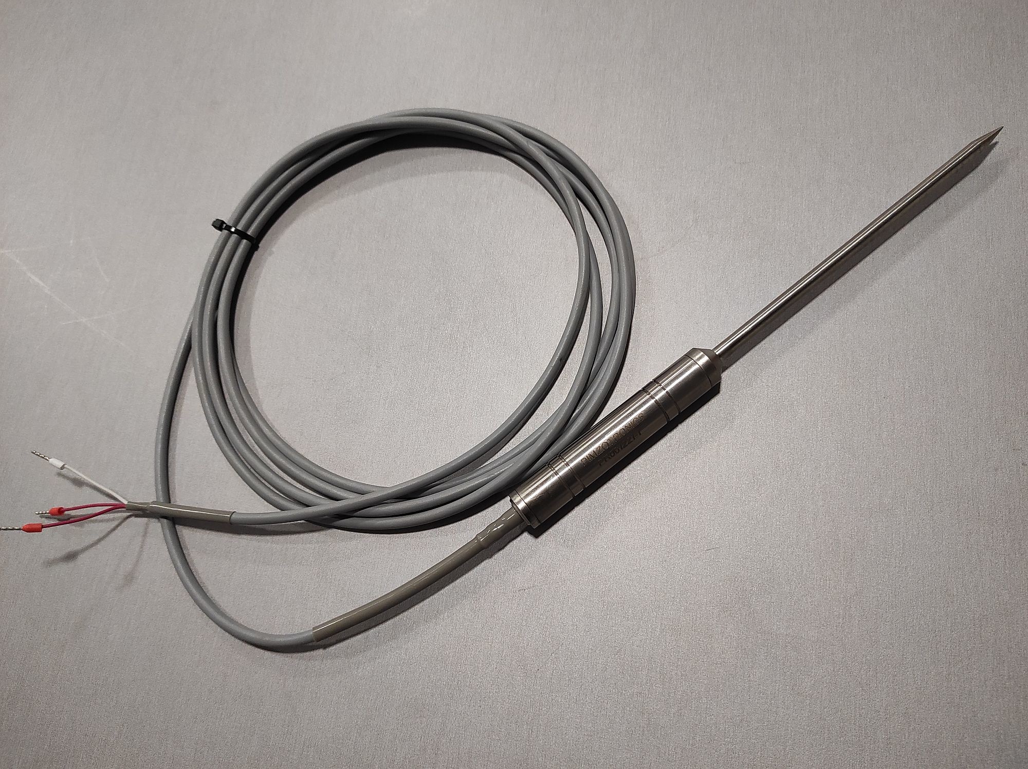 Pt100 Food Penetration Probe 6 x 145mm, Stainless Steel Handle
