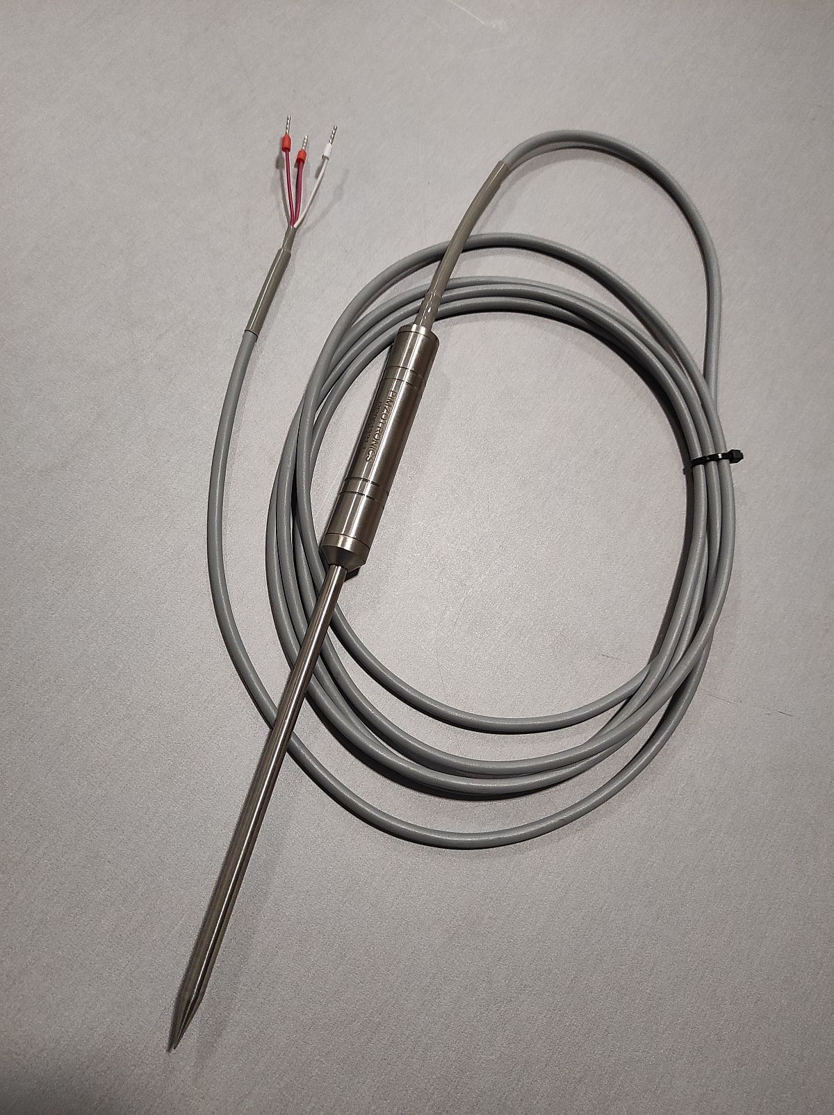 Pt100 Food Penetration Probe 6 x 145mm, Stainless Steel Handle
