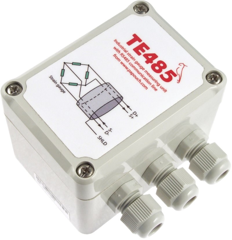 TE485 - RS485 Modbus Transducer for strain gauges and loadcells