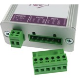 DA2RS - DA-omvormer met 2 spannings- of stroomuitgangen met RS232/RS485