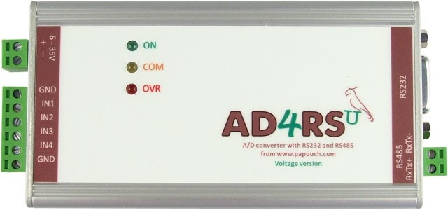 AD4RS - Measurement module with RS232 and RS485