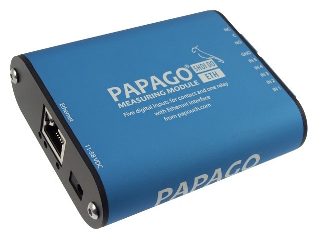 Papago 5HDI DO ETH - 5x Digital Input and 1 × Relay