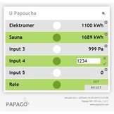 PAPAGO 5HDI DO ETH - 5x digitale ingang en 1 × relais
