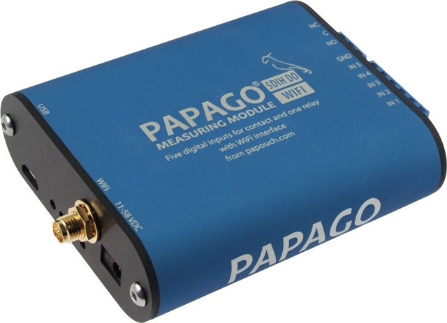 Papago 5HDI DO WiFi - 5x Digital Input and 1 × Relay