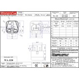 Wonpro WA320 - IEC320 to C14