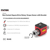 TRD605  - 5VDC - Square Drive Rotary Torque Sensor + Encoder, 12 Nm to 1000 Nm