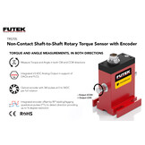 TRS705 - 5VDC - Shaft - Rotary Torque Sensor + Encoder, 1 Nm to 1000 Nm