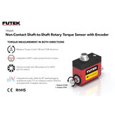 TRS605 - 5VDC - Shaft - Rotary Torque Sensor + Encoder, 1 Nm to 1000 Nm