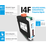 I4F - Omvormer voor frequentie, impulsen, toerental en flowsignalen