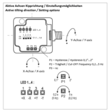 HNS-45-D2-R Inclination Switch with Relay Output