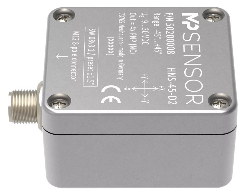 HNS-45-D2-R Inclination Switch with Relay Output