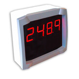 Large Display for PT100, NTC, PTC,  0-10V, 4-20mA + Analog Output + Alarm Relais