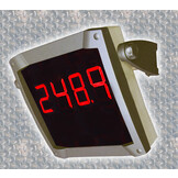 Groot Display voor input PT100, Thermokoppel, NTC, PTC,  0-10V, 4-20mA