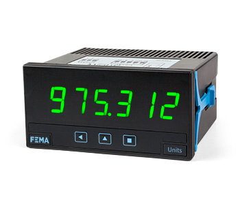 M60-LC-L Panel Meter for Load cells with 24VDC Power supply