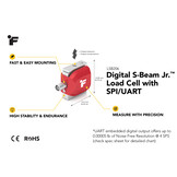 LSB206 - Connector Version - Digital Jr S-Beam Load Cell 3.0