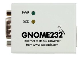 GNOME232 - Ethernet to RS232 converter