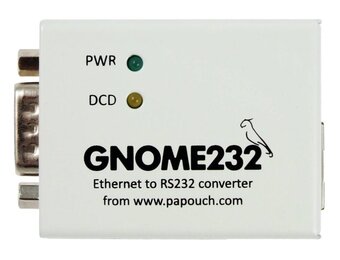 GNOME232 - Ethernet to RS232 converter
