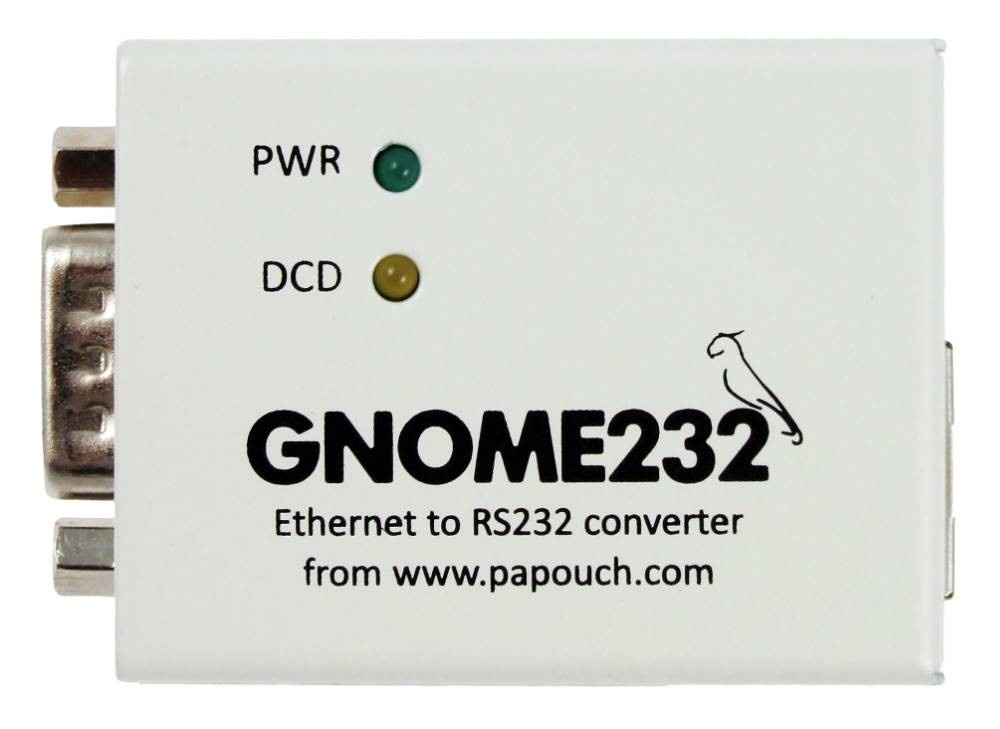GNOME232 - Ethernet to RS232 converter