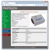 GNOME232 - Ethernet to RS232 converter