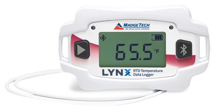 LynxPro-RTD - Bluetooth Enabled RTD Temperature Data Logger with LCD Display