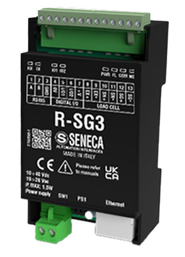 R-SG3 Load Cell Versterker ModBUS RTU + TCP-IP