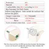 PIMZOS Loadcell Summing Box for 8 Loadcells mV/V