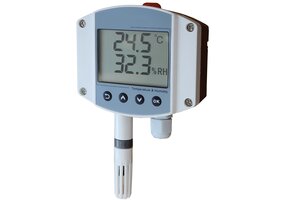 Temperature and Humidity Sensor with Display