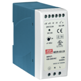 Mean Well - MDR-60-24,  DIN-rail Power Supply 24VDC - 2,5A
