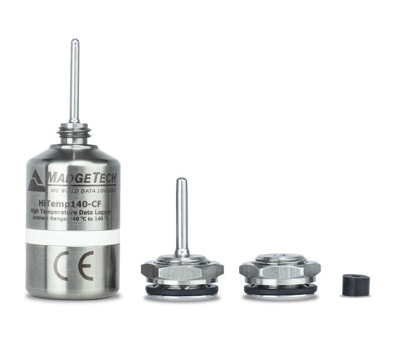 Heat Penetration Testing System with HiTemp140-CF, CF202 and ThermaLock,