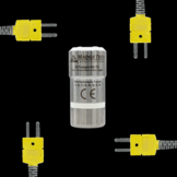 HiTemp140-TC  Thermokoppel datalogger met thermokoppel connector.