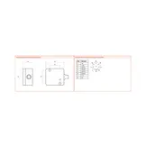 DNS Inclinatieschakelaar, bereik  ±10°, ±45°, ±85°