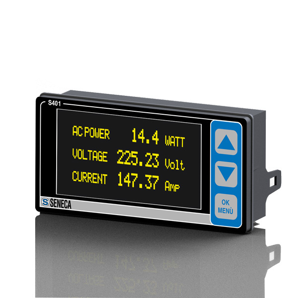 S401-L - ModBUS RTU indicator with OLED 2,7" display