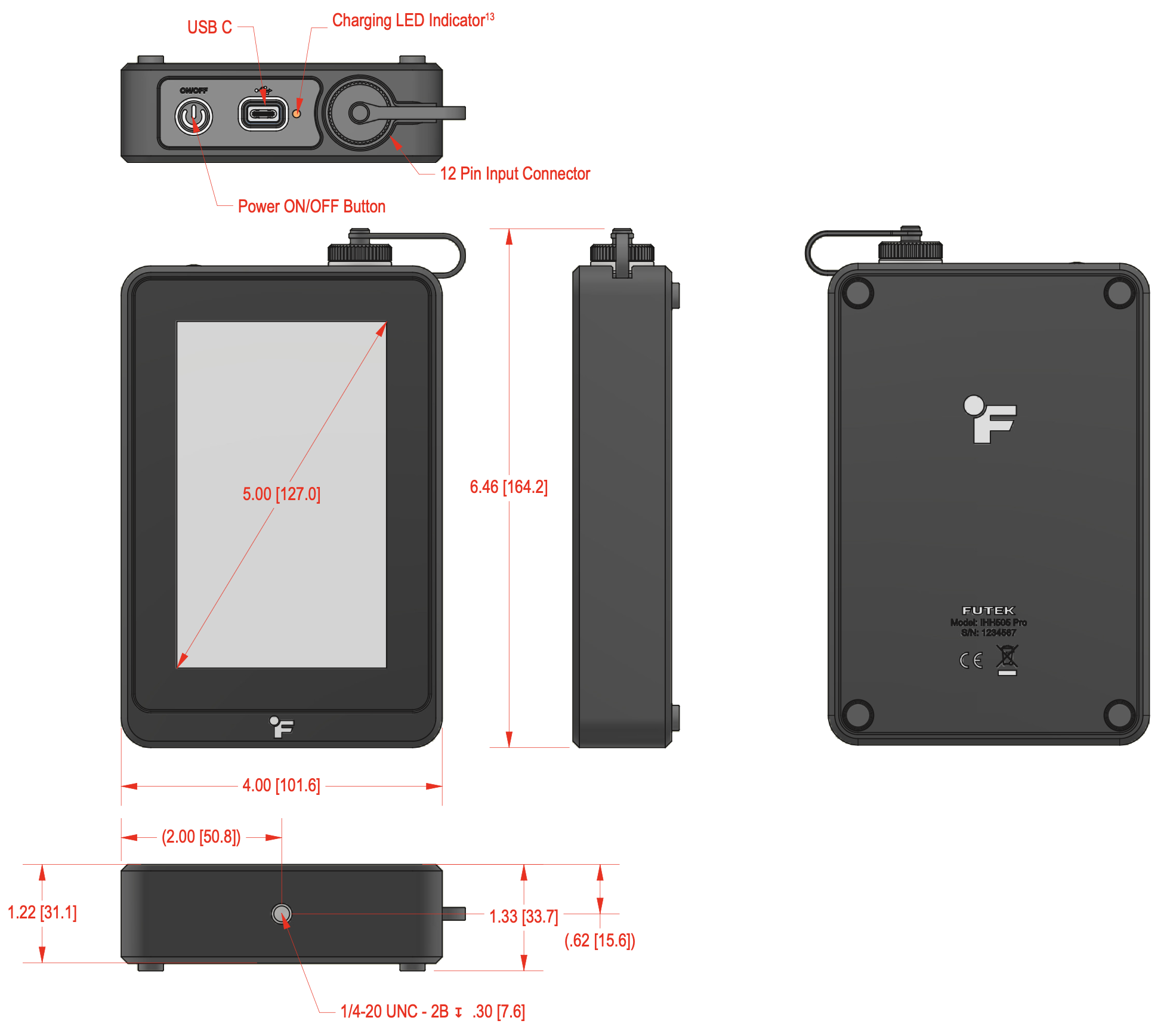 IHH505 PRO - SensLog - Handheld Display