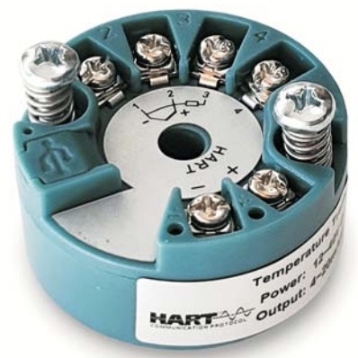HART Temperature Transmitter DIN Head – Universal Input (TC / Pt100 / Cu50) – 4-20 mA – Loop Powered