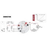 HART Temperature Transmitter DIN Head – Universal Input (TC / Pt100 / Cu50) – 4-20 mA – Loop Powered