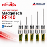 RF140 Wireless High-Temperature data logger with Bluetooth