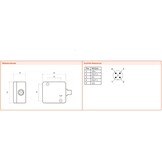 ANS Inclinatie Sensor, Bereik ±10°, ±45°, ±85°