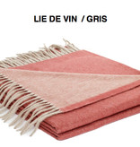 Brun de vian-Tiran   ( La manufacture des fibres nobles depuis 1808 ) Throw Chandigarh cashmere 140/180 cm