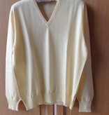 Piet Nollet Pullover Extra Fijne Wol Merino's- / Geel