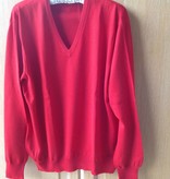 Piet Nollet Pullover Extra Fine Merino Wool - RED