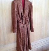 Piet Nollet Dressing gown in 100% silk and lined (inside) with 100% Silk