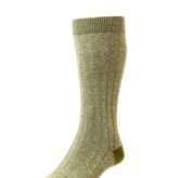 Pantherella Men's SOCKS HAMADA short , ( for 3 pieces ) / 44 % Linen / 31 % Egyptian Cotton / 25 % Nylon .