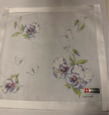 Lehner Handkerchiefs Ladies: 31/31 cm (Hand-rolled)