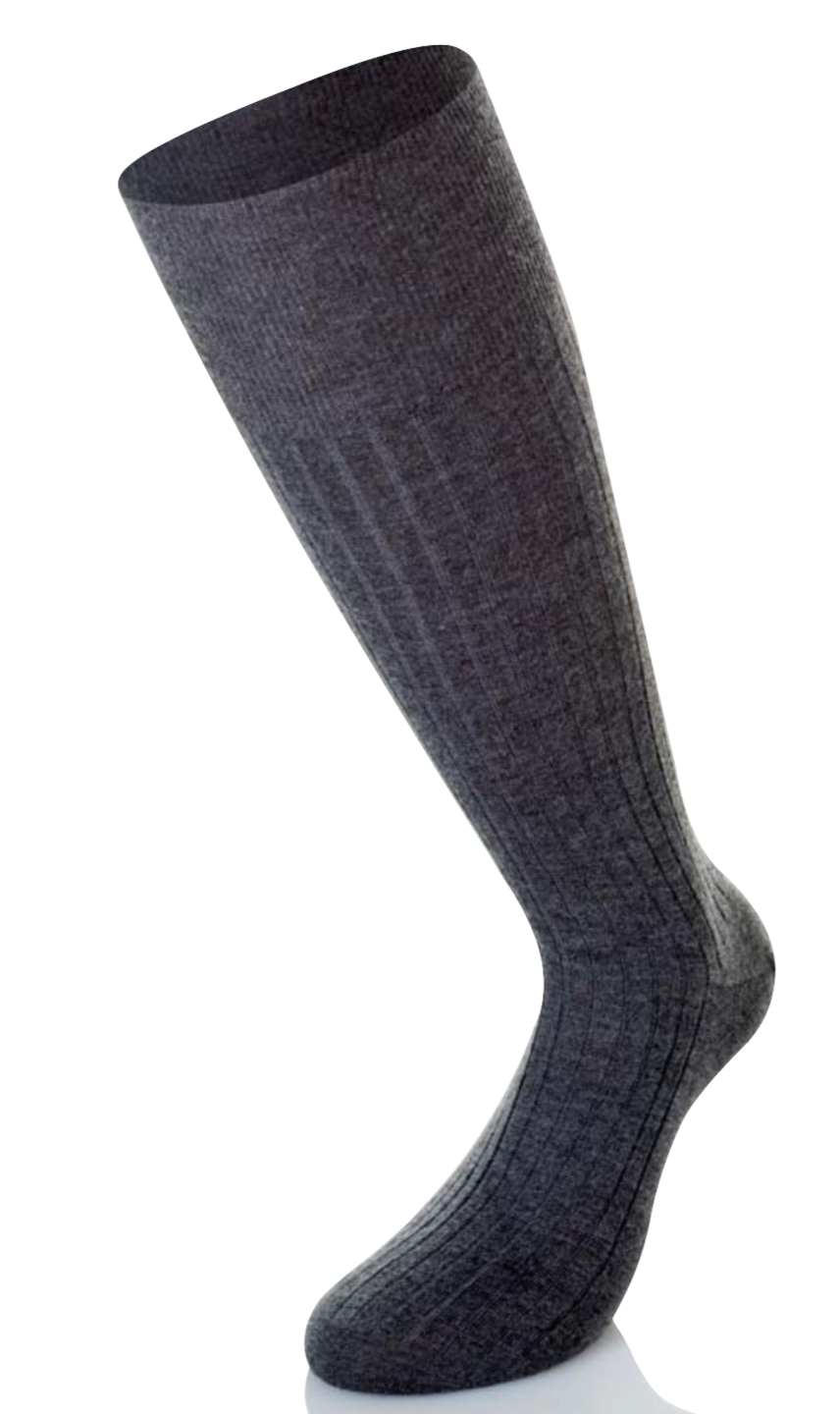 Bresciani Chaussettes (100% laine) Chaussette courte avec ligne (Par 3 pièces)