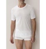 Zimmerli BUSINESS CLASS T-SHIRT Short sleeve (low round neck) / 100% cotton, mercerized yarn, FINE RIB -